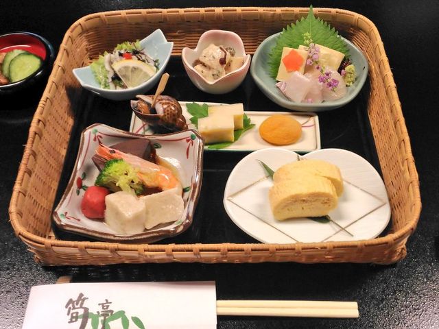 ランチの一部_京料理・筍亭