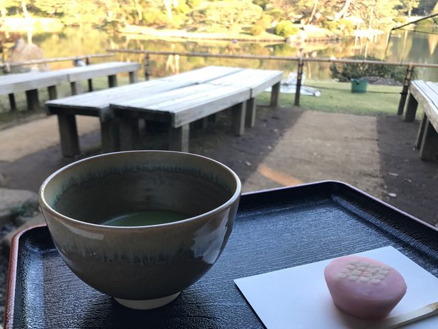 【吹上茶屋】お抹茶のセット_吹上茶屋