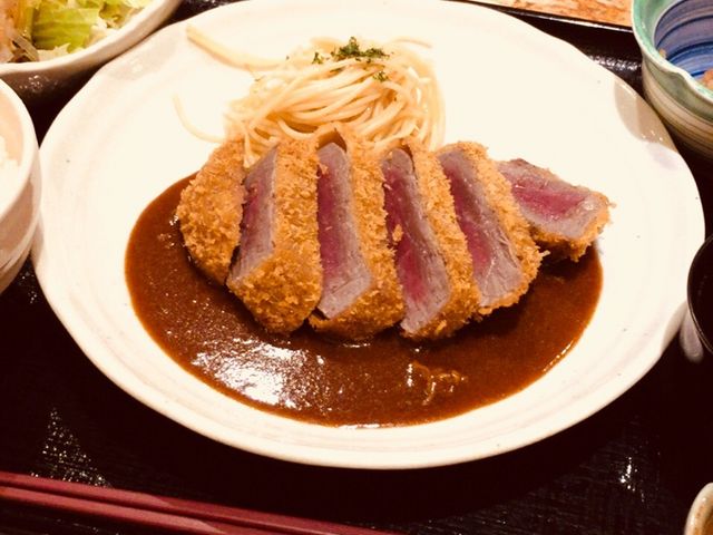 ランチの牛かつ_はふう 本店