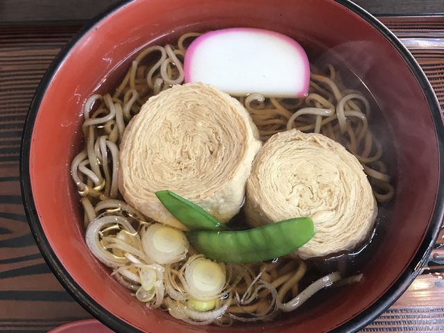ゆばそば_お食事処 山楽