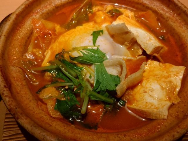 季節限定のチゲ鍋♪_やよい軒 祇園店