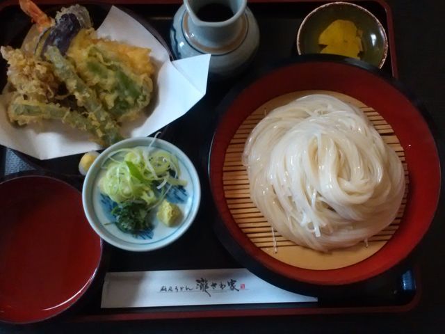 天ぷらせいろ_稲庭うどん 瀧さわ家
