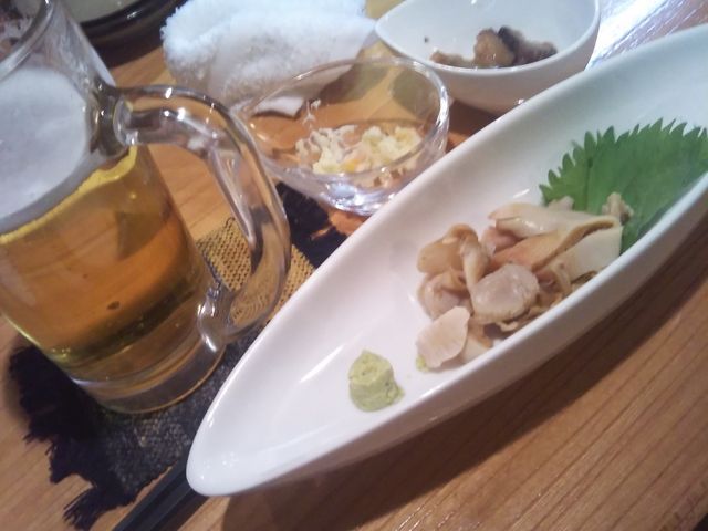 ホッキ刺し_ままや