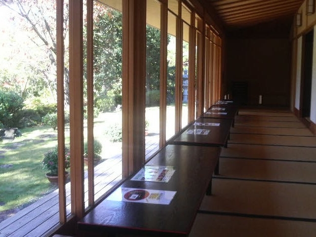 県立秦野戸川公園の茶室・おおすみ山居にて_県立秦野戸川公園