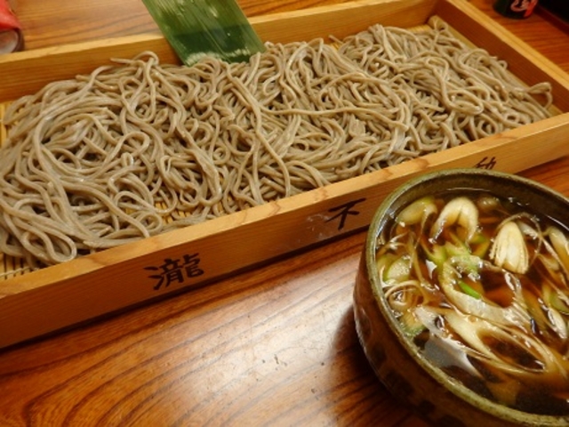 鴨汁板そば1500円_瀧不動生そば