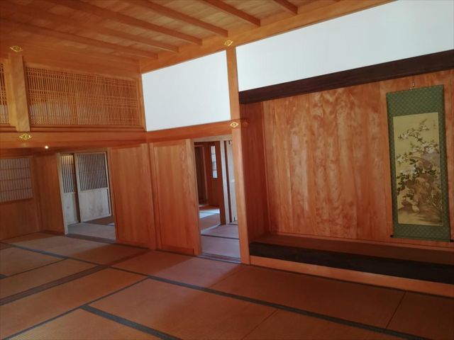 畳部屋。_奥書院