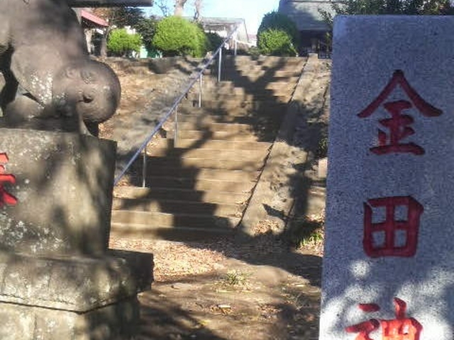 金田神社にやってきました_金田神社