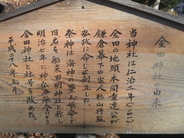 金田神社の由来_金田神社