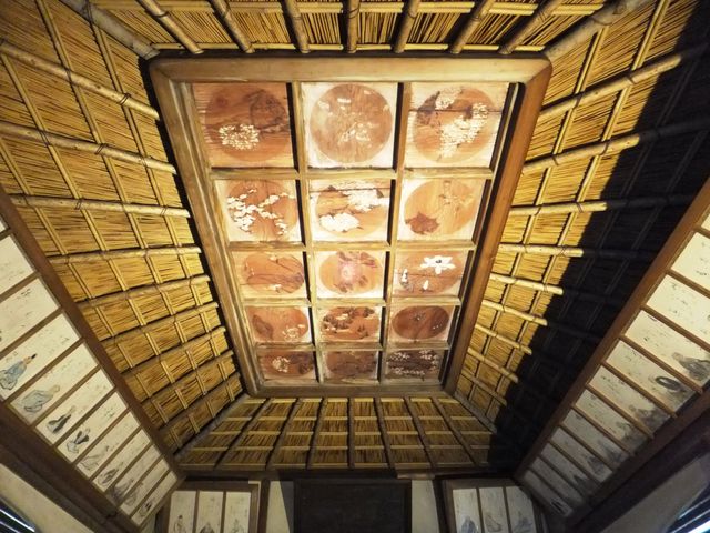 伊藤若冲が描いた天井画_義仲寺