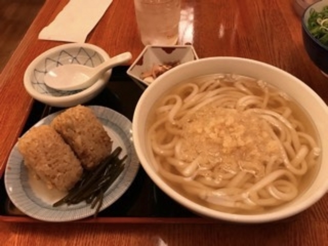 おにぎり朝食セット_因幡うどん デイトス店