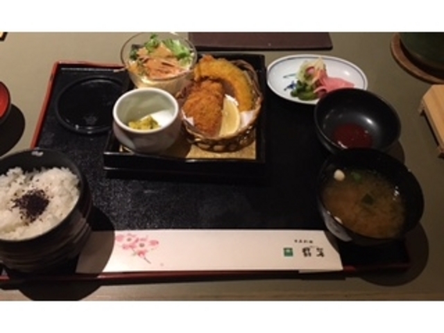 フライなど熱々でおいしかったです。_翡翠