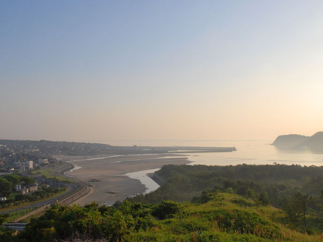 展望台からの景色_白良ケ浜万葉公園