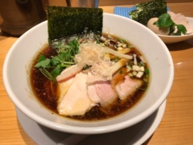 鶏そば_むぎとオリーブ