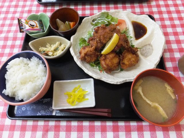 からあげ定食_はな膳 上野店