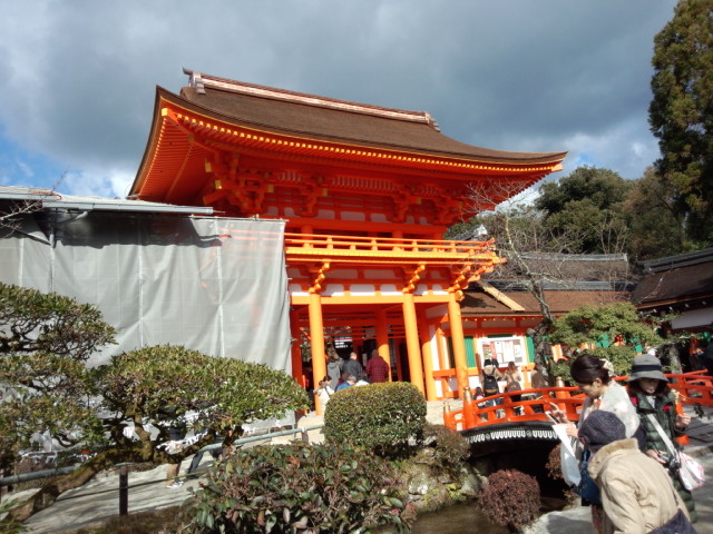 上賀茂神社です_上賀茂 玉屋 かも川店