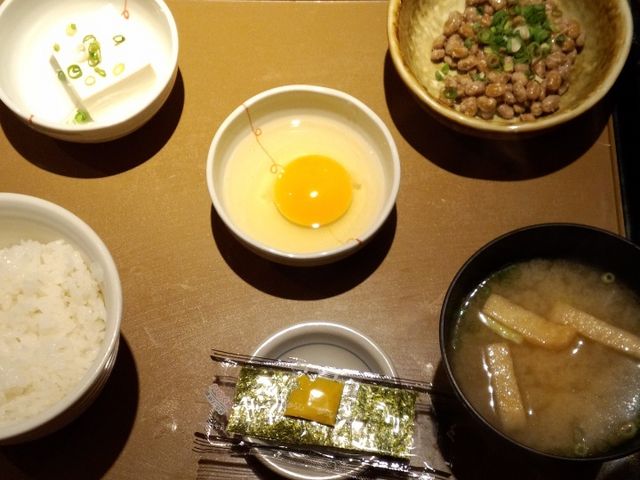納豆定食_ごはん処やよい軒 三宮店