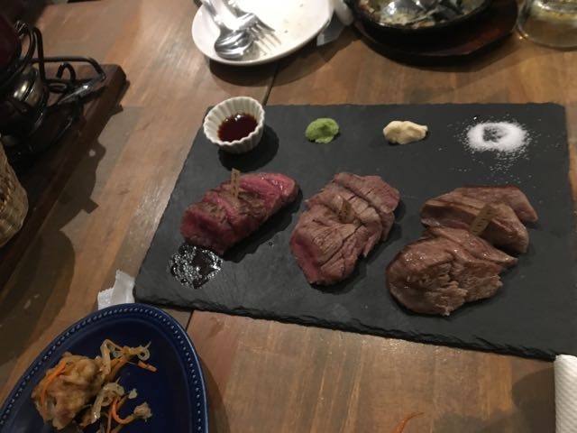 食べ比べ_熟成肉バル アラシ ARASHI 横浜店