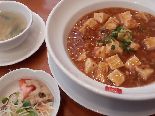 麻婆豆腐丼700円_中国家庭料理 天天 九州大学伊都キャンパス店