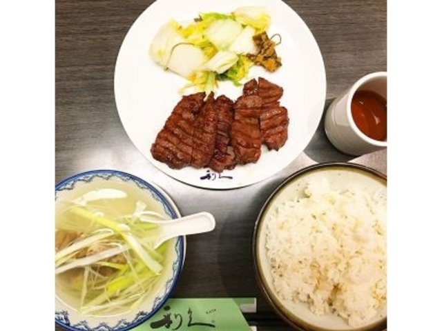 牛タン定食♪_牛たん炭焼き 利久 泉北店