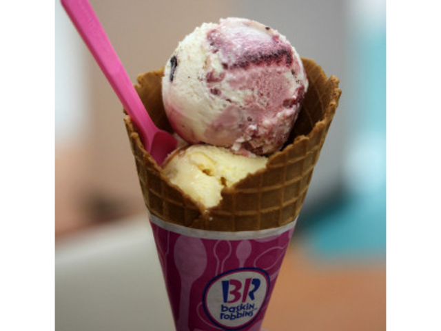 ワッフルコーンで美味しさ倍増です!_サーティワンアイスクリームイオンスーパーセンター横手南店(31 Baskin-Robbins)