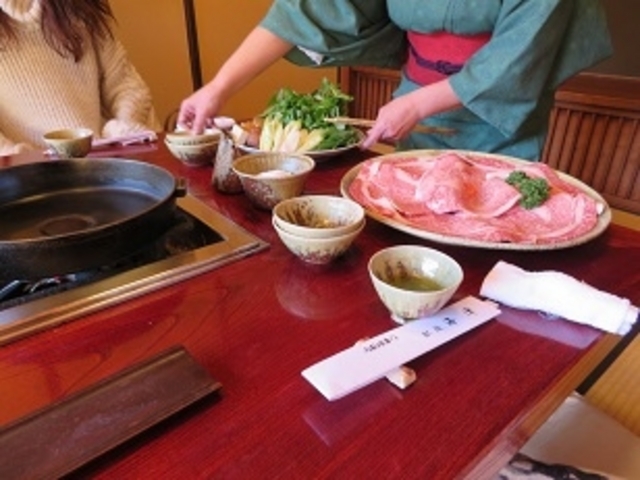 海津本店 すき焼_海津本店