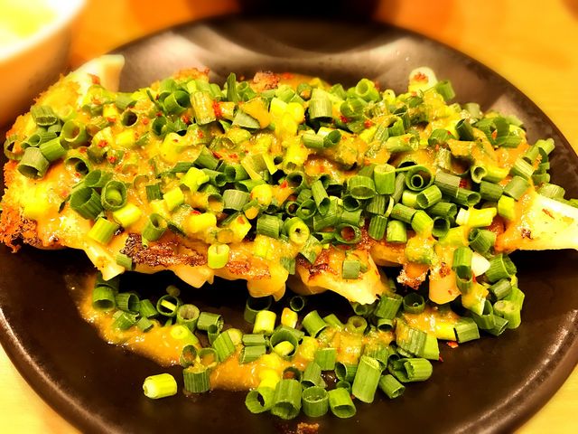 ネギみそ焼き餃子_青源 パセオ店