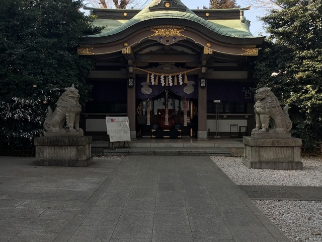 拝殿_大鳥神社