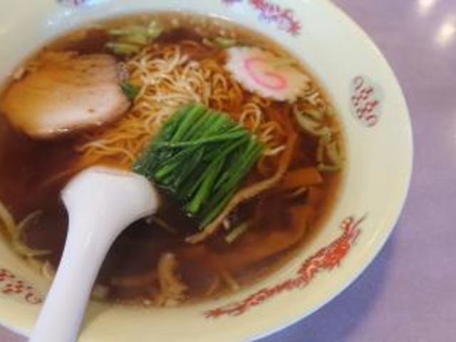 半チャーハンセットのラーメン_泰鵬本店