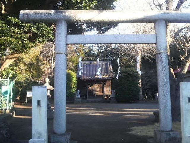 左馬神社です_上和田左馬神社