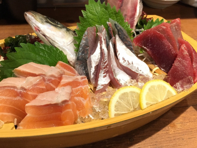 鮮魚刺身盛り合わせ
その日毎に魚は違うみたいです_炭旬 すみしゅん 別府