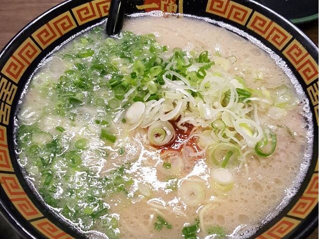 麺普通、ネギトッピング_一蘭 池袋東口店