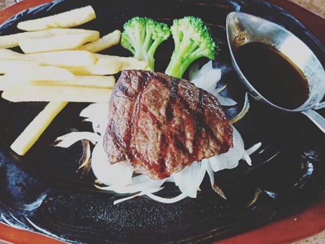ステーキ_肉の万世国立矢川駅前店