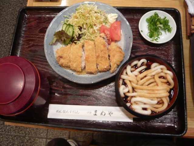 トンカツ定食_まめや