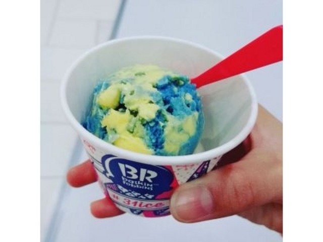 ミニオンアイス♪_サーティワンアイスクリームイオン天草店(31 Baskin-Robbins)