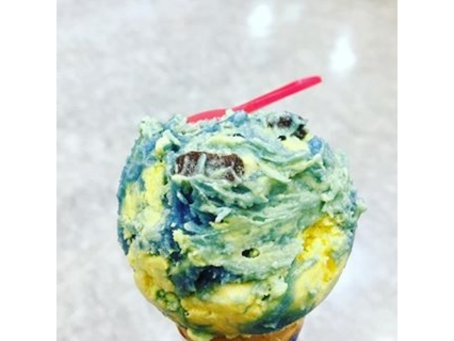 ソーダとバナナ味でした!_サーティワンアイスクリームFKDインターパーク店(31 Baskin-Robbins)