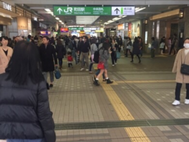 結構な賑わいです。_JR町田駅