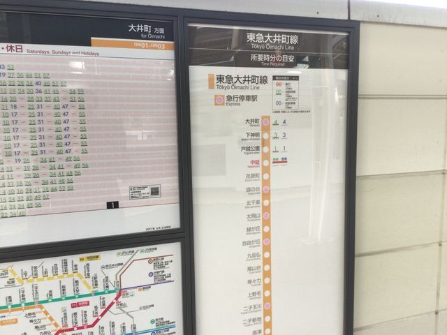 中延駅_東急大井町線 中延駅