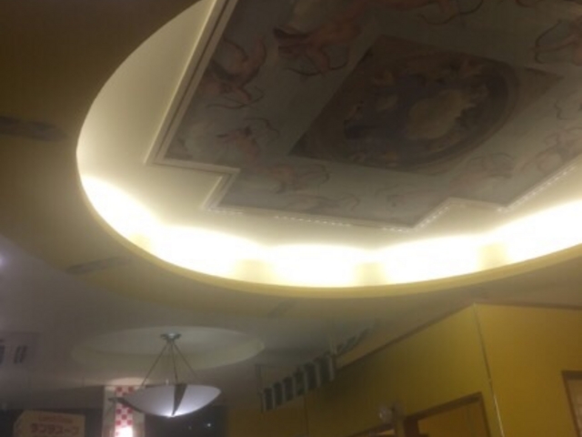 天井画があります。_サイゼリヤ牛込柳町店