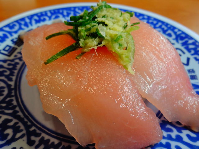 漬けびんちょう赤身_くら寿司箕面店