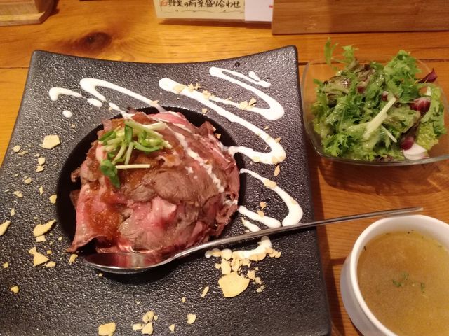 ニンニクが美味_南越谷 ビストロ男前