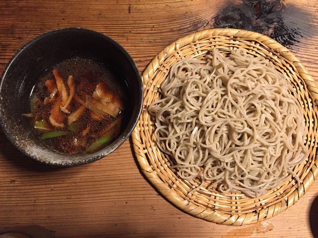 鴨汁蕎麦です。_はすみ