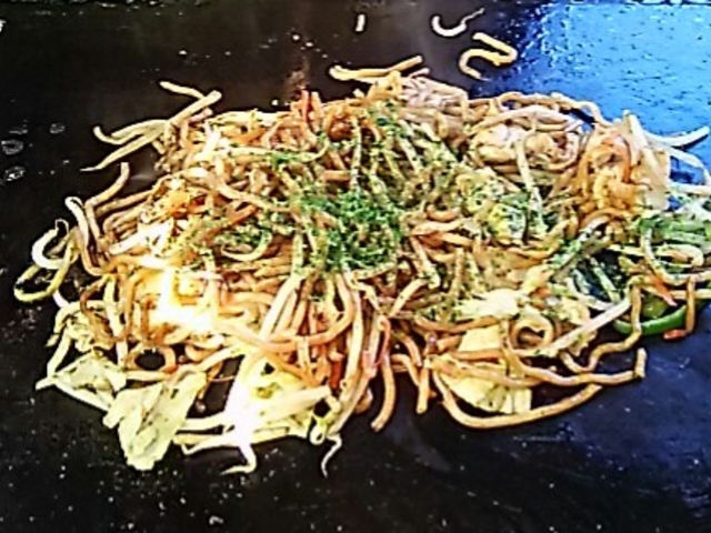 鉄板焼き蕎麦_道とん堀白井店