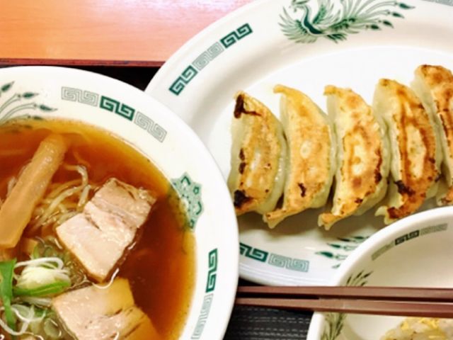 この日は食べ過ぎちゃいました_熱烈中華食堂 日高屋 赤羽西口店