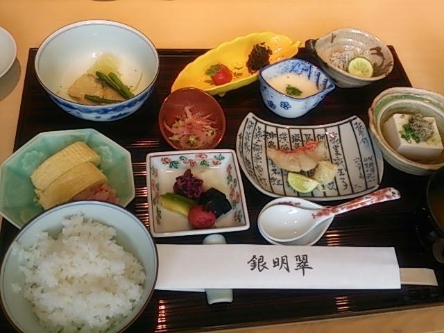 朝食も充実_鉄板焼 銀明翠