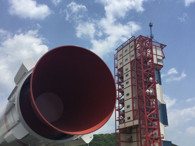 ロケットとMセンター_内之浦宇宙空間観測所