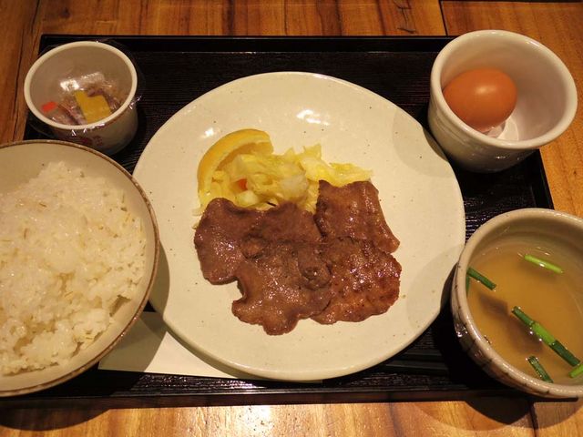 牛たん朝定食_たんやHAKATA
