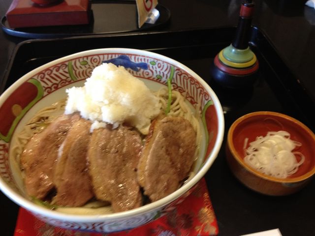 味はさすが!高いだけあって、おいしい!_蕎麦まつも