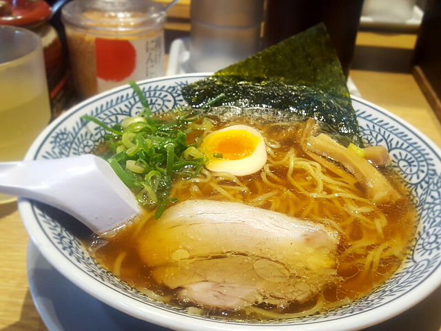 シンプルなラーメン_丸源ラーメン都島店