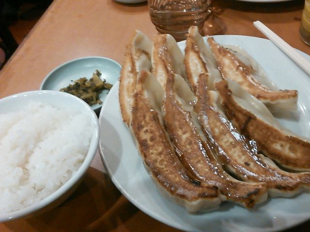 名物ぎょうざ定食_銀座天龍