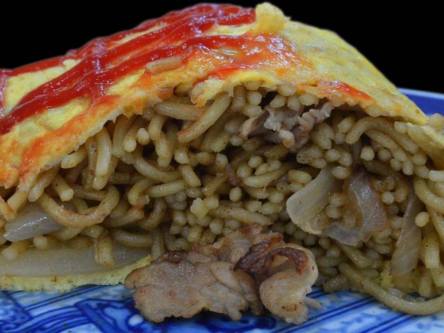 オムそば(そばダブル)_焼八
